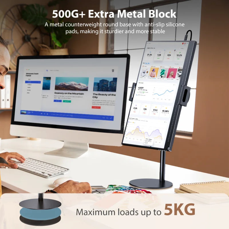 Adjustable VESA Monitor Desk Mount