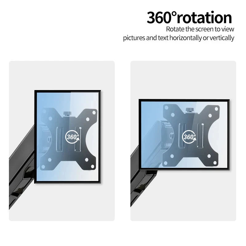 Adjustable Single Monitor Mount Stand