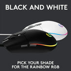 Logitech G102 RGB Gaming Mouse with 6 Buttons